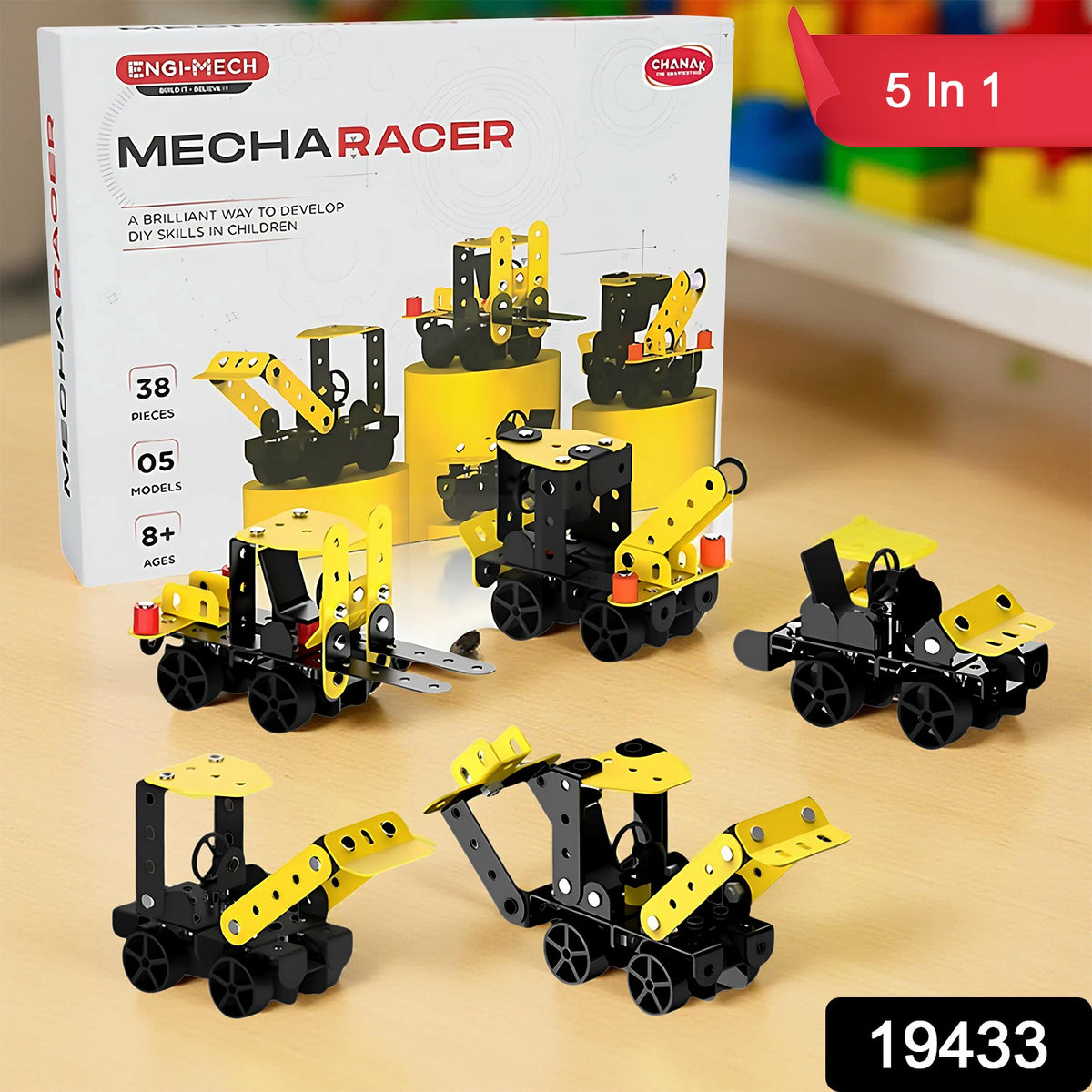 Aditi Stem Educational Mecha Racer Diy Construction Kit