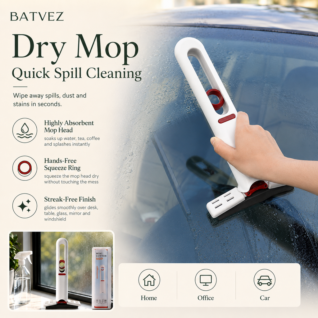 Mini Self-Squeeze Cleaning Mop