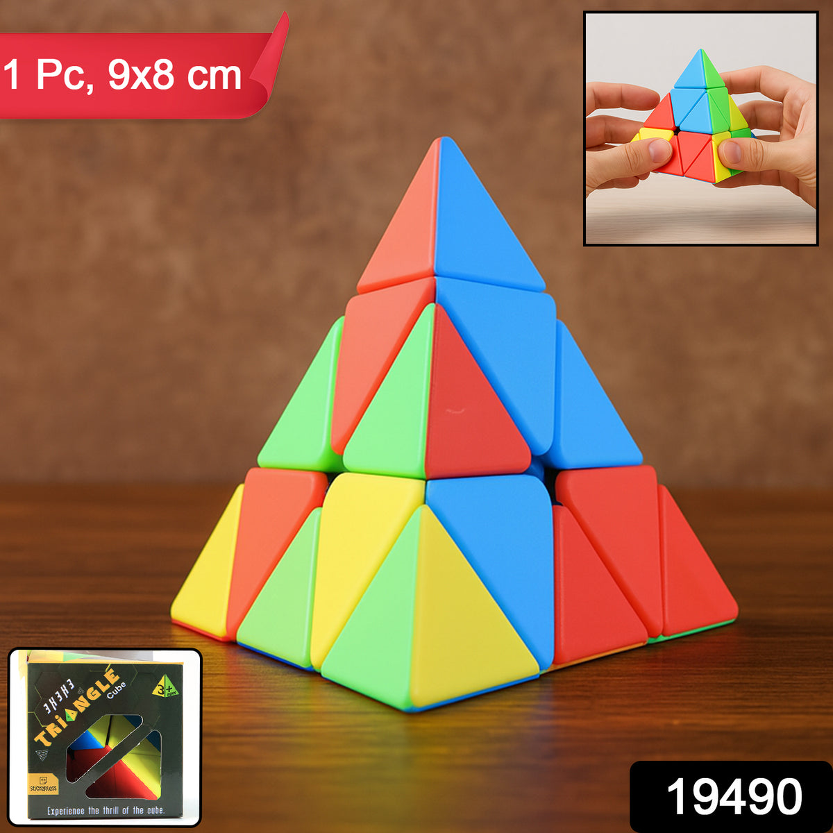 High-speed Triangle Puzzle Cube (1 Pc)
